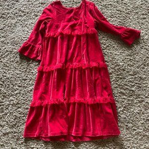 Hanna Anderson Velvet Dress